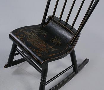 BARNGUNGSTOL, 1800-tal.