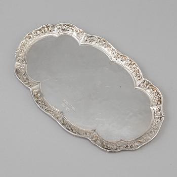 A five piece silver coffee service, GEWE, Malmö 1977-81.