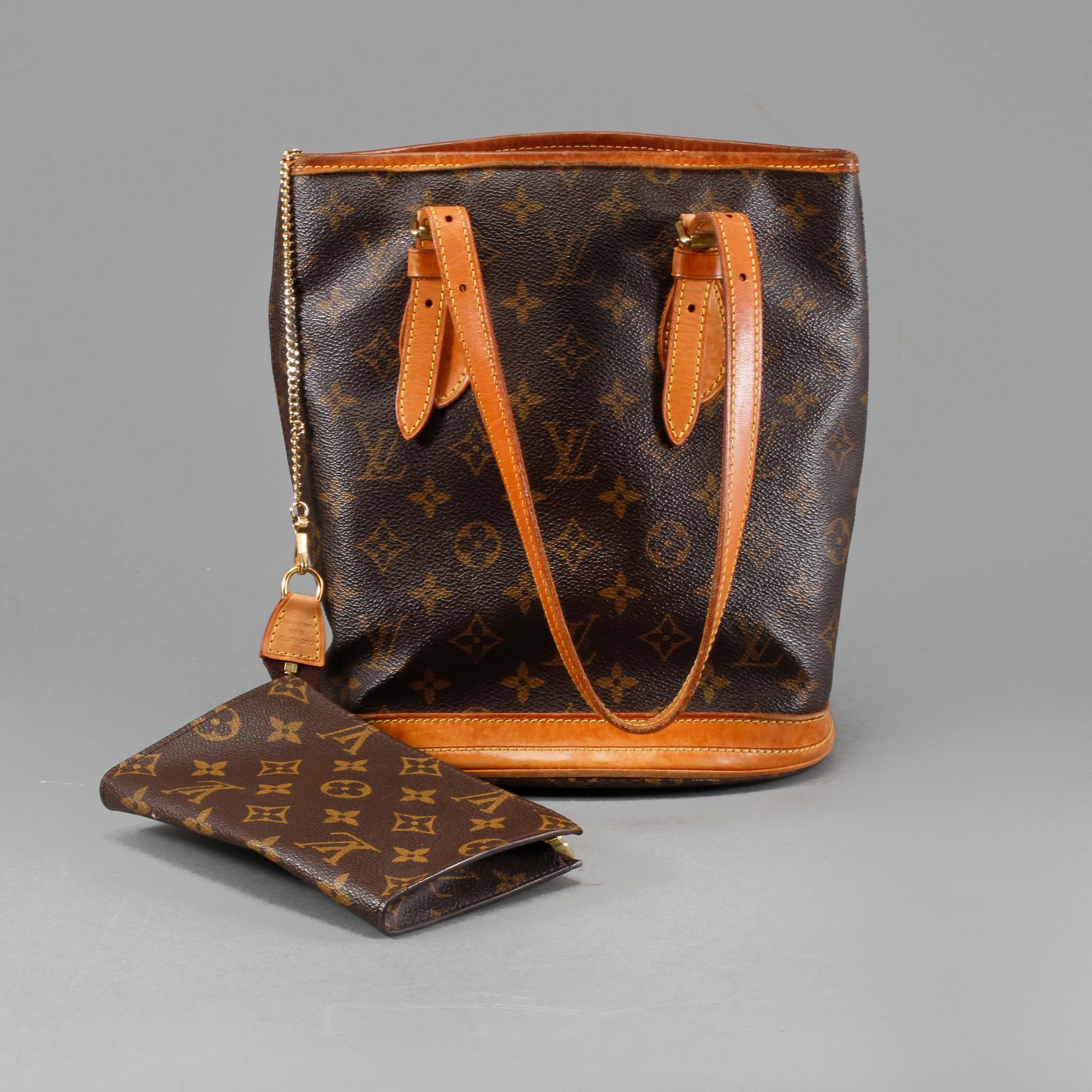 HANDVÄSKA, "Petite Bucket", Louis Vuitton.