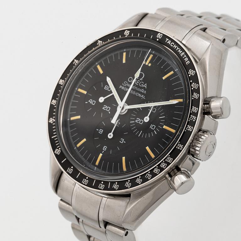 Omega, Speedmaster, Professional, "Moonwatch", chronograph, wristwatch, 42 mm.