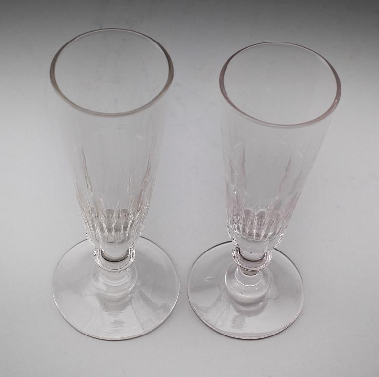 CHAMPAGNESTRUTAR, 6 st, 1800-talets andra hälft.