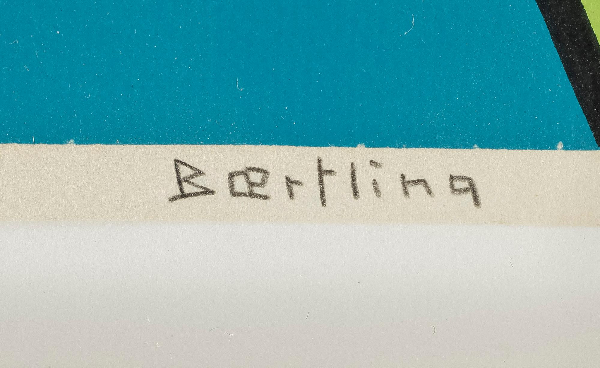 OLLE BAERTLING, färgserigrafi, signerad.