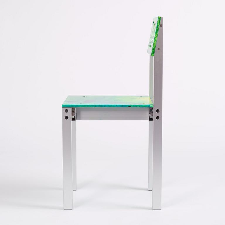 Fredrik Paulsen, stol, unik, "Chair One Open Air, The Diamond Seat", JOY, 2024.