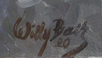 WILLY BAER, olja på duk , signerad och daterad -20.