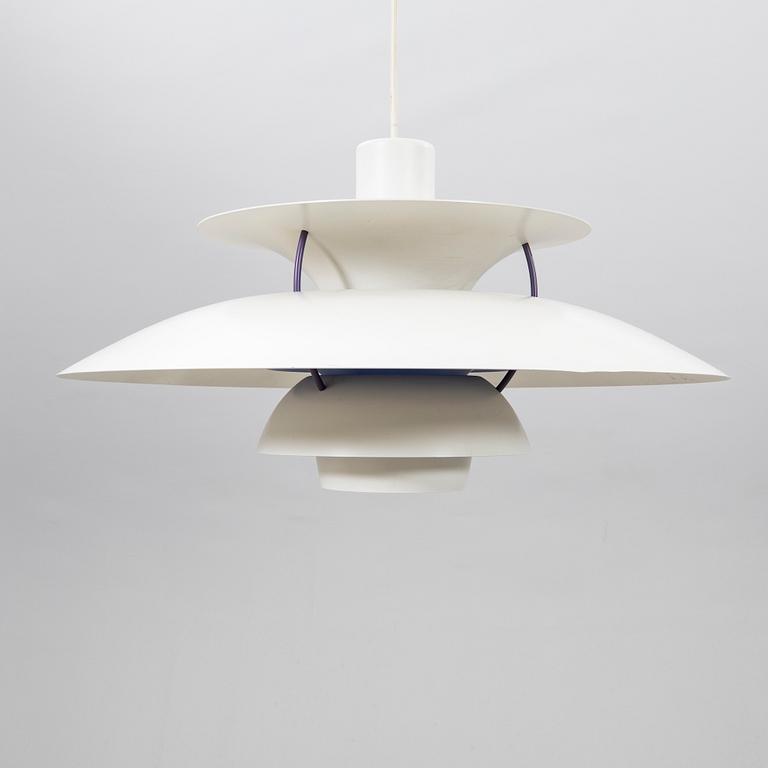 Poul Henningsen, a PH 5 ceiling pendant for Louis Poulsen Denmark.