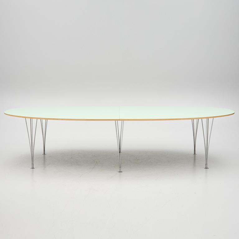 Bruno Mathsson, Piet Hein, dining table, "Superellipse", Bruno Mathsson International.