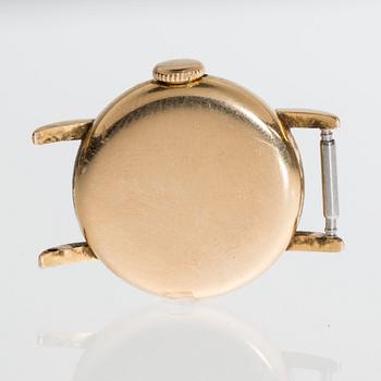 DAMARMBANDSUR, 18K guld, Longines, total vikt ca 10g.