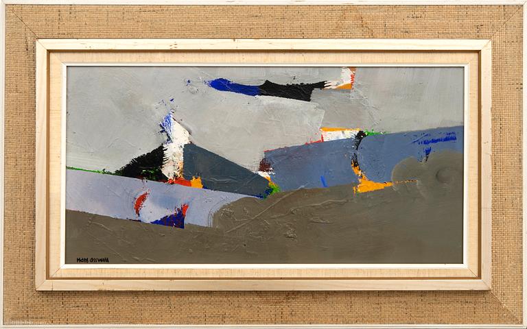 Hans Osswald, oil on panel signed.