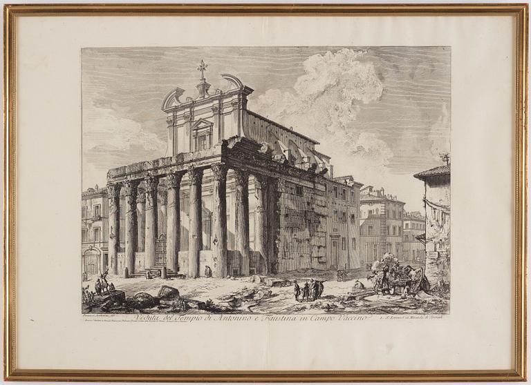 Giovanni Battista Piranesi, Ur "Vedute di Roma".