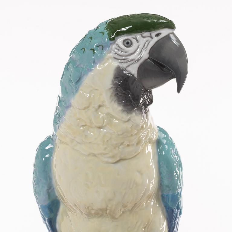 Lladró, figurin, "Macaw Bird", Spanien.