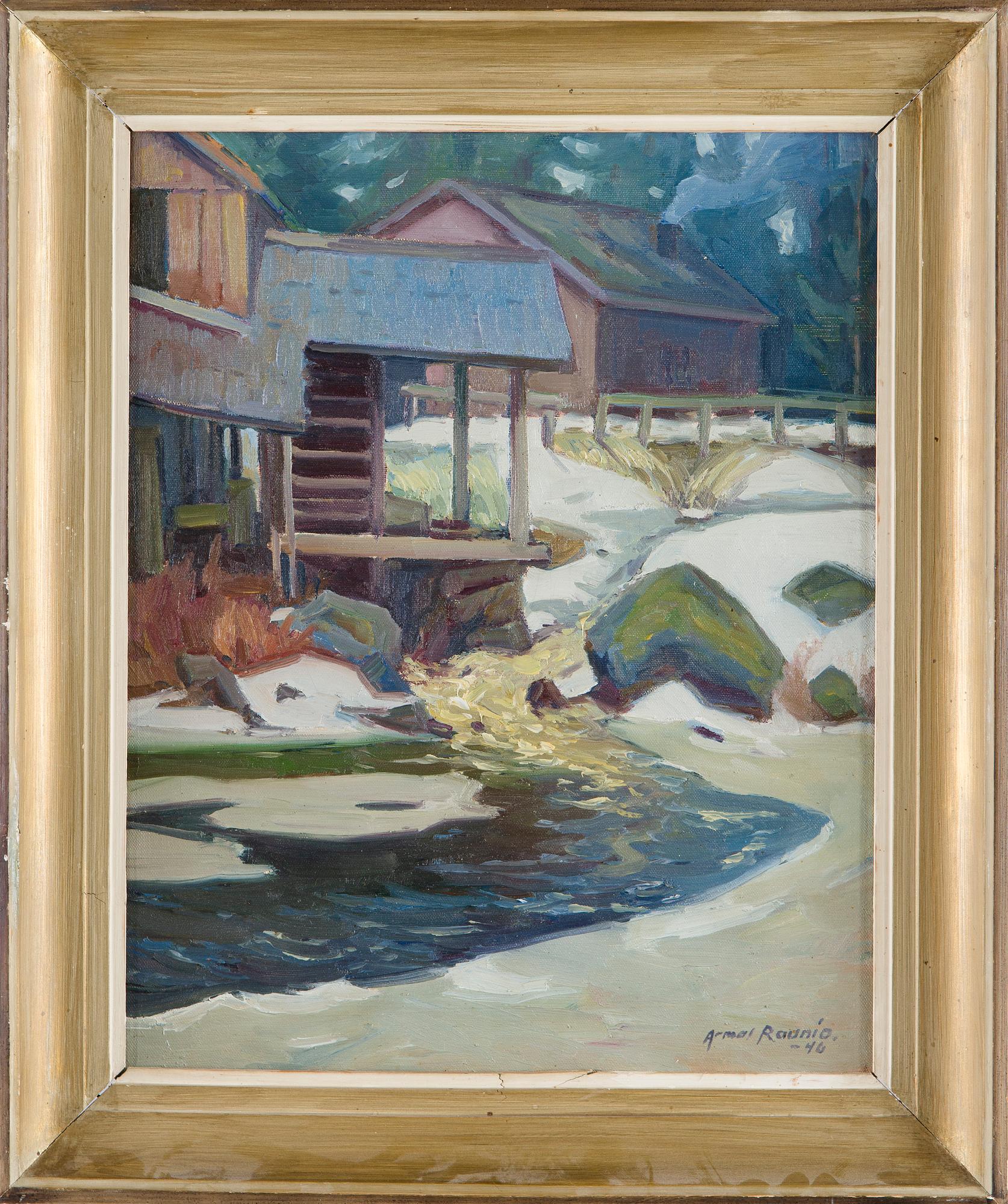 Armas Raunio, Vanha mylly.