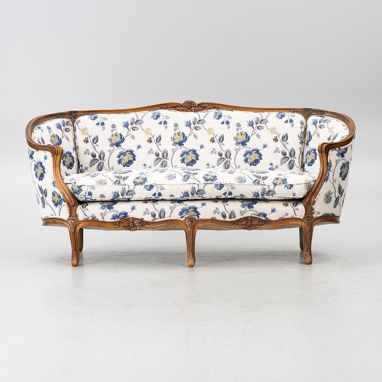 Sofa, Louis XV style, circa 1900.
