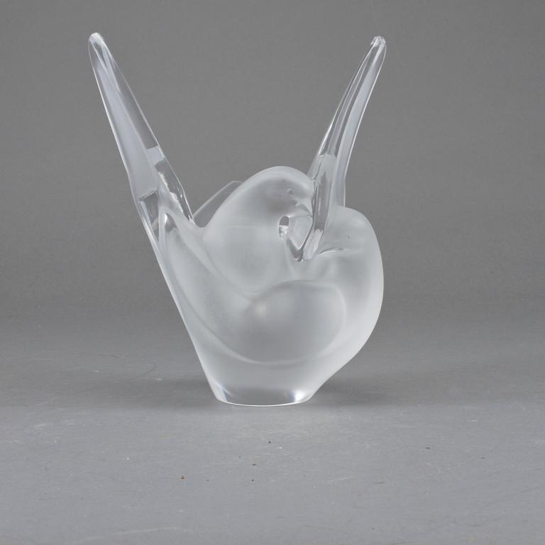 TULPANVAS, glas, Lalique, Frankrike, 1900-talets andra hälft.