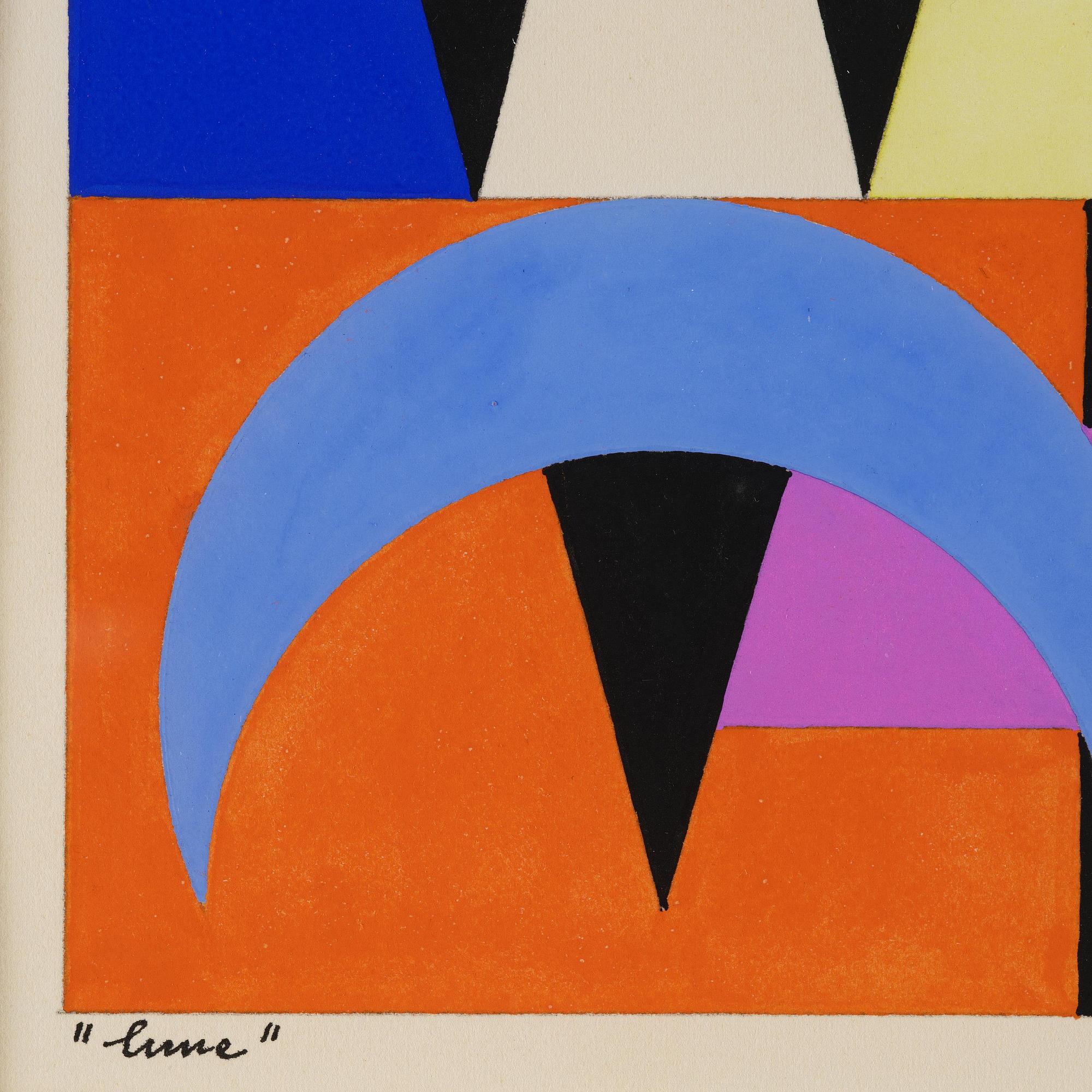 Auguste Herbin, "Lune".