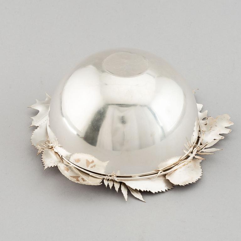 Caroline Lindholm, a sterling silver bowl, Stockholm 2011.