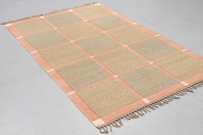 Märta Måås-Fjetterström, a carpet, "Effsingen", flat weave, ca 248 x 157 cm, signed AB MMF.