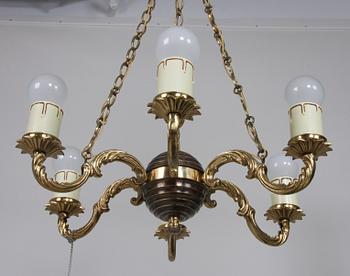 TAKARMATUR, 6 ljusarmar, art deco.