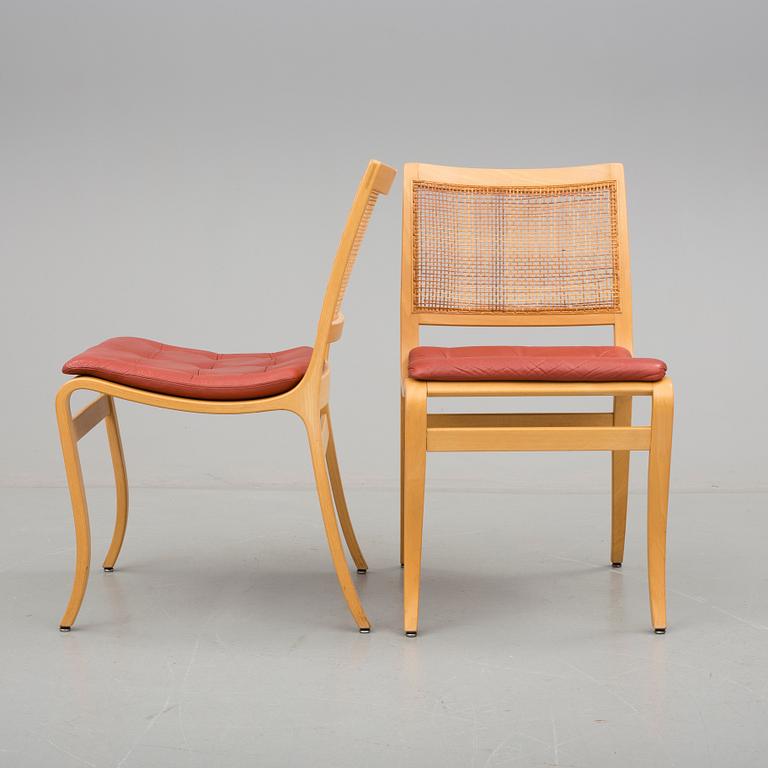 STOLAR, 6 st, "Kerstin",  Bruno Mathsson för Dux.