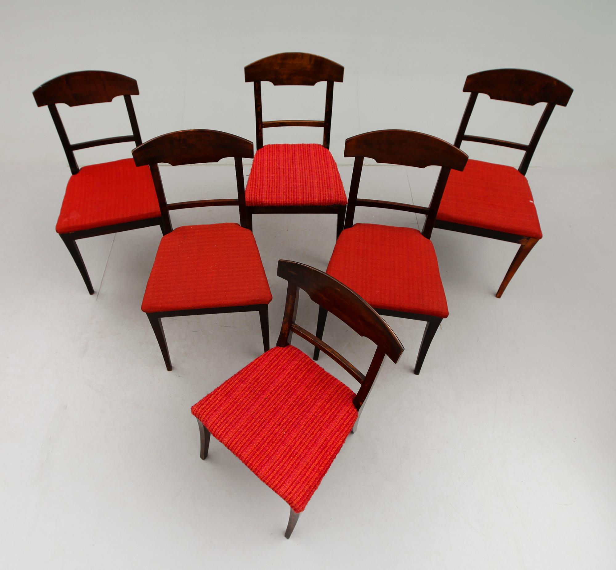 STOLAR, 6 st, Karl Johan, 1800-talets mitt.