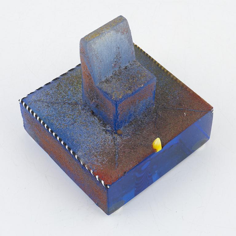 Bertil Vallien, "Buddhas tand", unik skulptur, Kosta Boda.