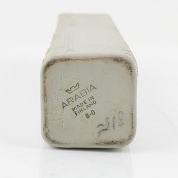 Karl Heinz Schultz-Köln, vas, samt relief, stengods, Arabia, Finland.