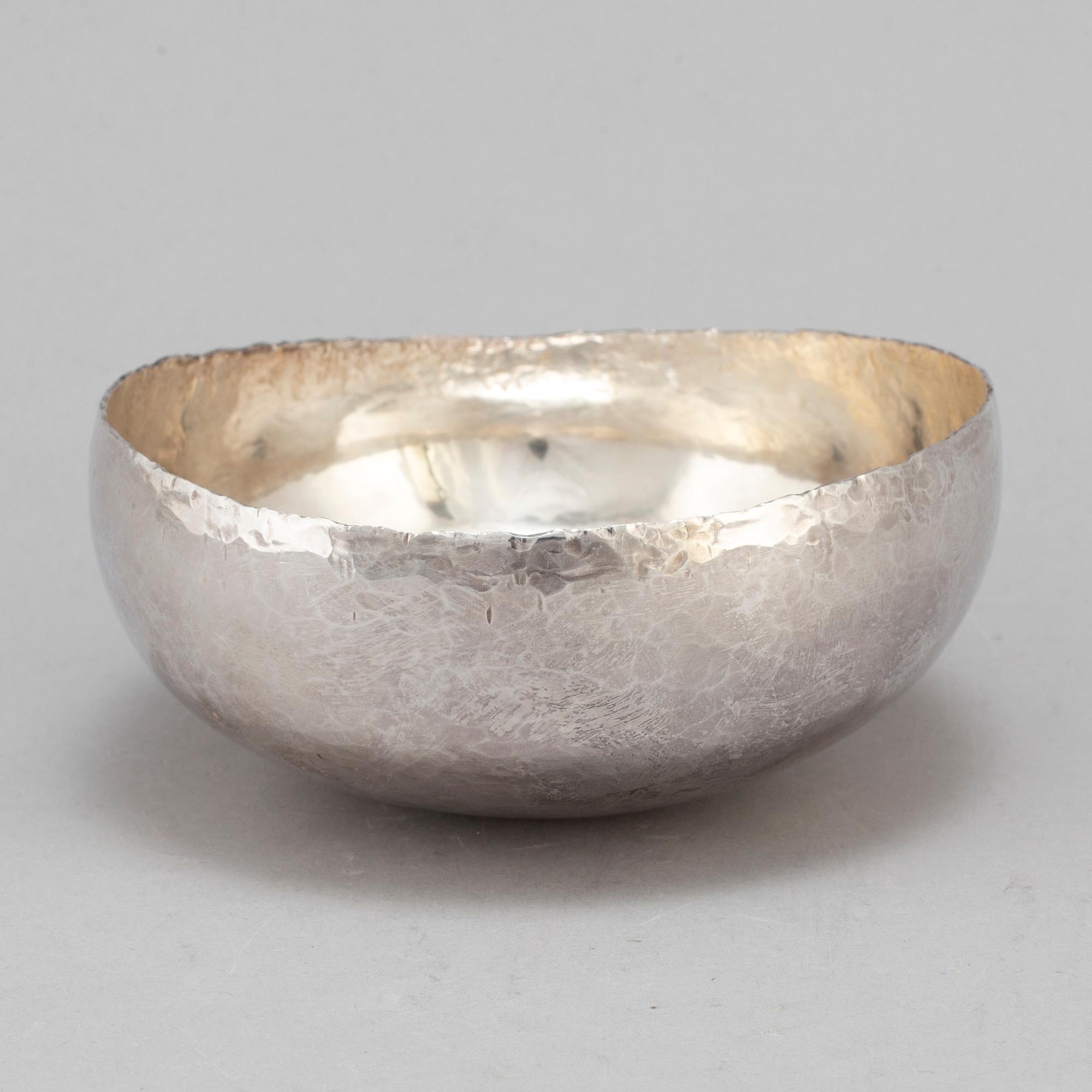 REY URBAN, a sterling silver bowl, Stockholm, 1981.
