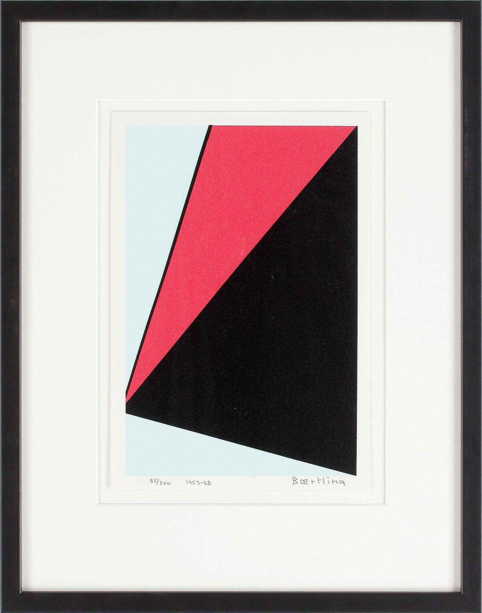 OLLE BAERTLING, färgserigrafi, signerad och daterad 1953 - 68, numrerad 85/300.