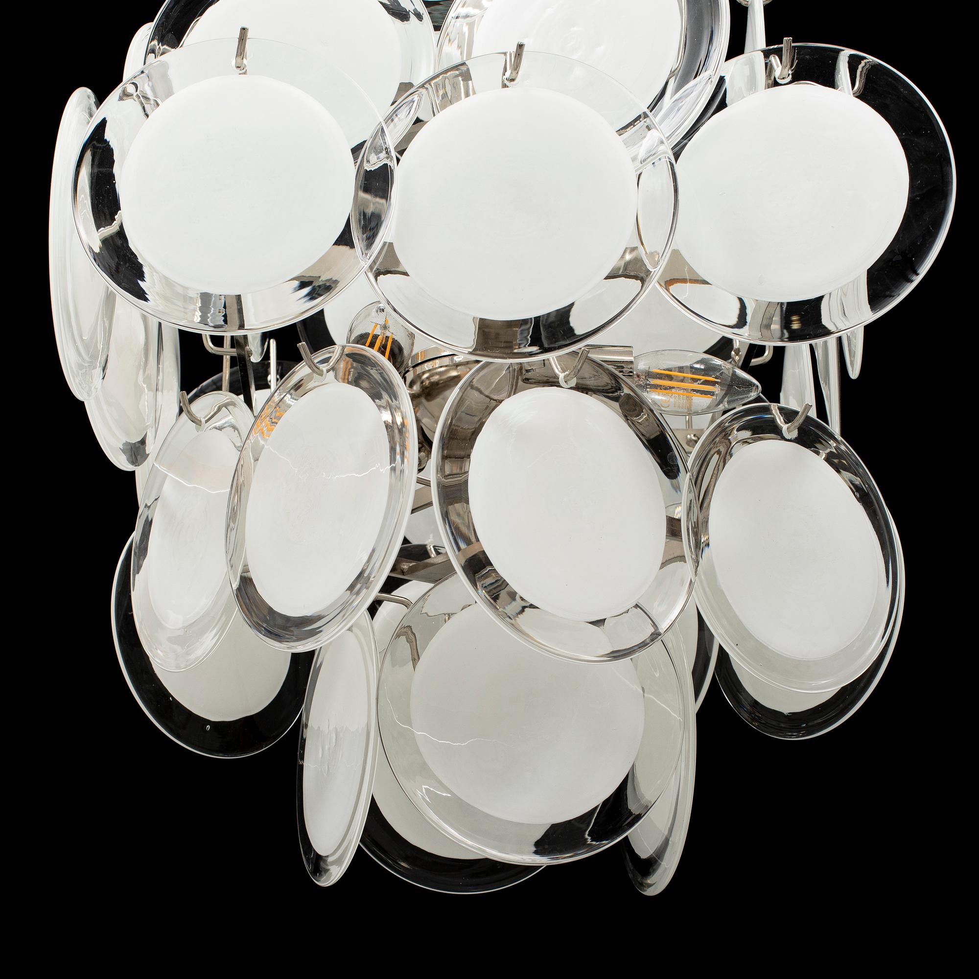 GINO VISTOSI, a ceiling lamp, Murano, Italy, 20th century.
