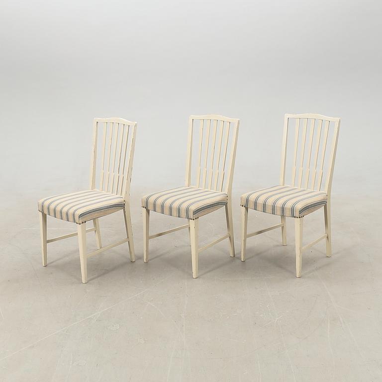 Chairs, 6 pieces, mid/second half of the 20th century.