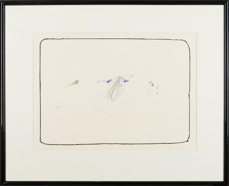 ANTONI TÀPIES, värilitografia, signeerattu ja merkitty epreuve d'artiste.