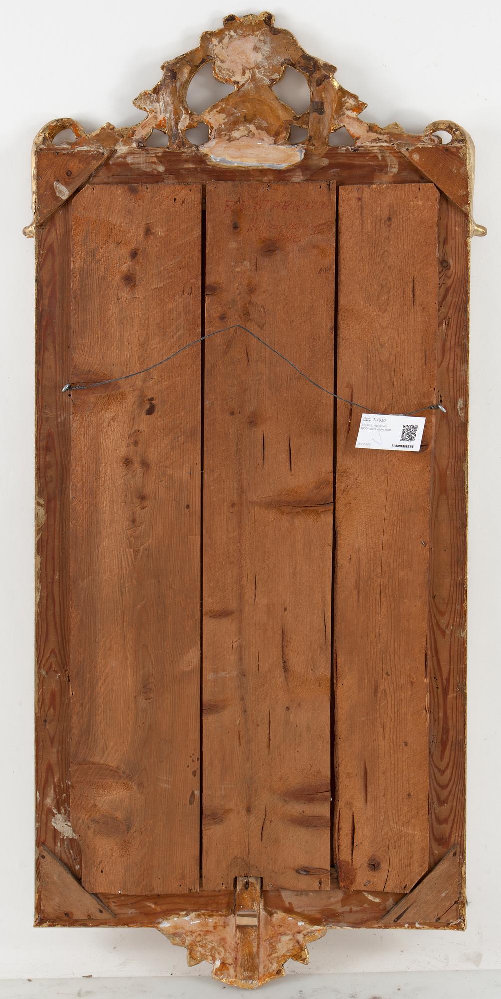 SPEGEL, nyrokoko, 1800-talets andra hälft.