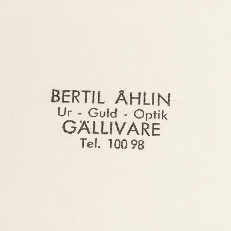 Tårtspade samt kaffeskedar, 12 st, silver, bl a Åhlins Silversmide Ab, Luleå 1967.