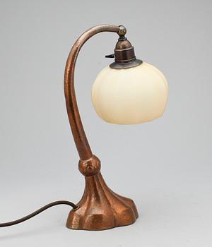 BORDSLAMPA, koppar, 1900-talets början.
