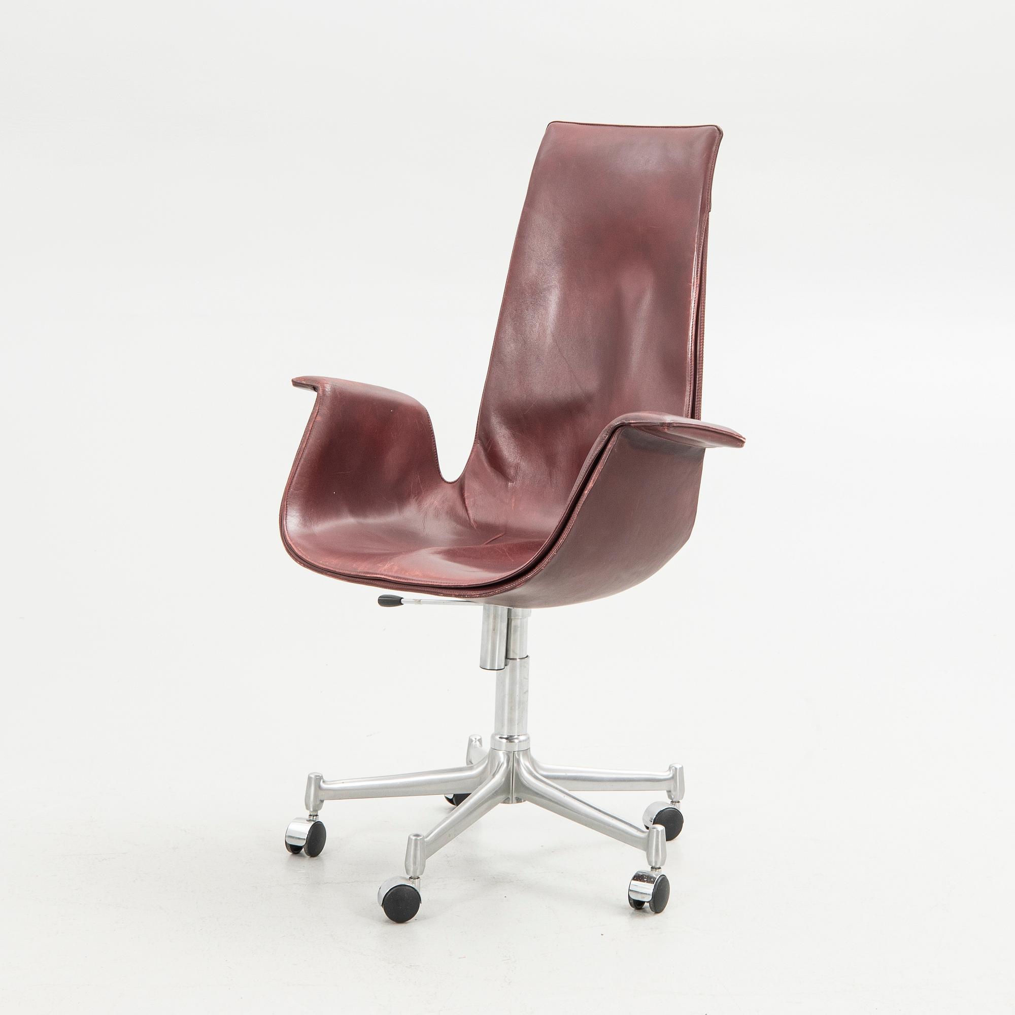 Stol, "Tulip", Preben Fabricius & Jørgen Kastholm, Kill International, Tyskland. 1960-70-tal.