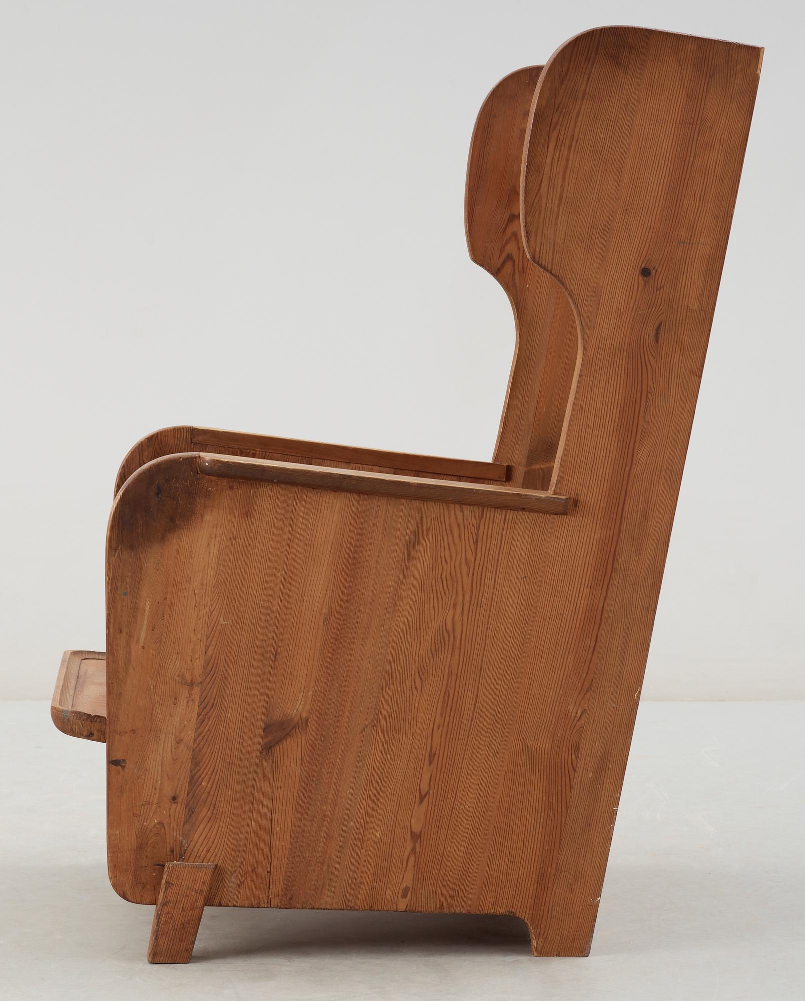 FÅTÖLJ, "Lovö", Axel Einar Hjorth, 1930-tal.