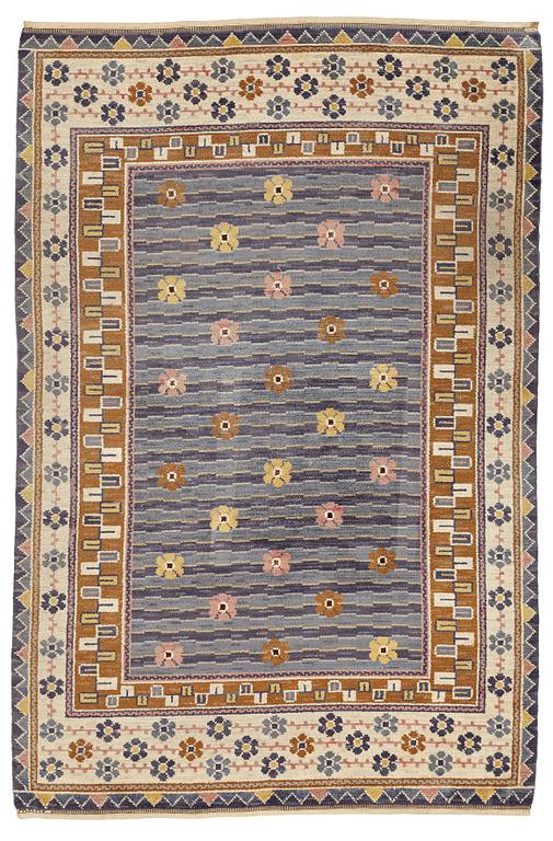 Märta Måås-Fjetterström, MATTO, "Steninge", knotted pile, ca 311 x 204 cm, signed AB MMF.