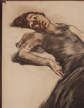 Lotte Laserstein, Resting Traute.