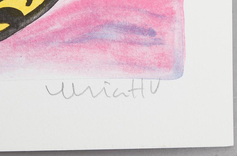 ULRICA HYDMAN VALLIEN, färglitografi, signerad 197/290.