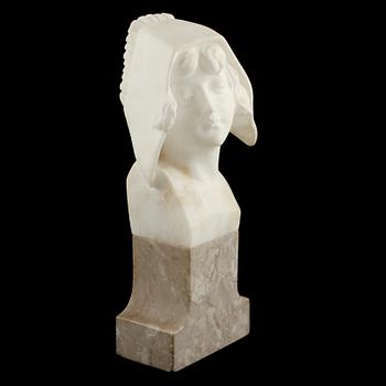 BYST, alabaster, 1900-talets första hälft.