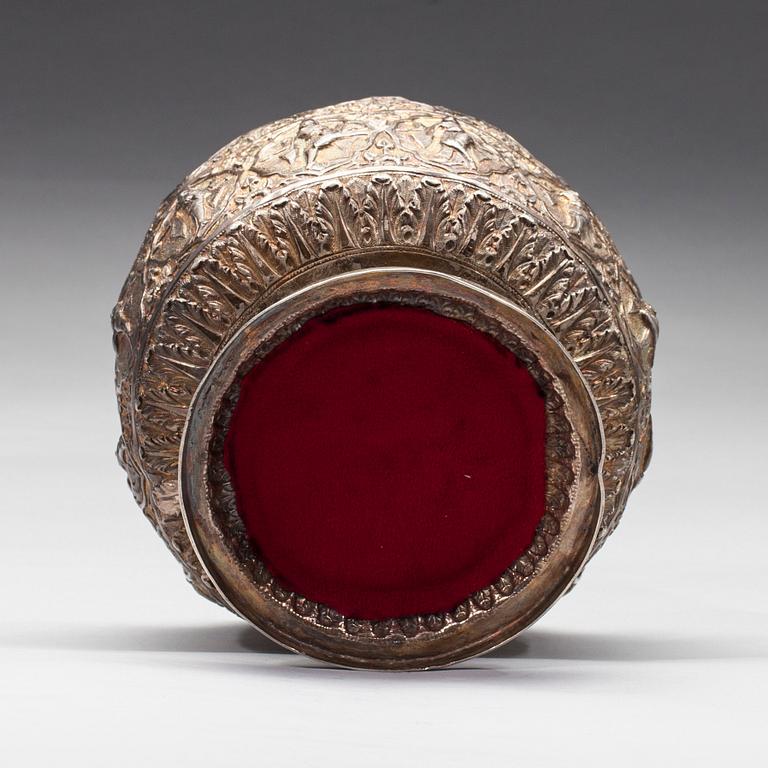 SKÅL, silver, 1900-talets mitt, totalvikt 784 g.