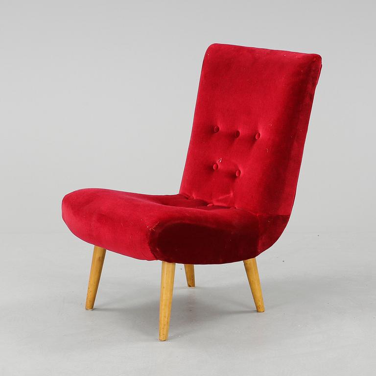 FÅTÖLJ, 1940/50-tal.