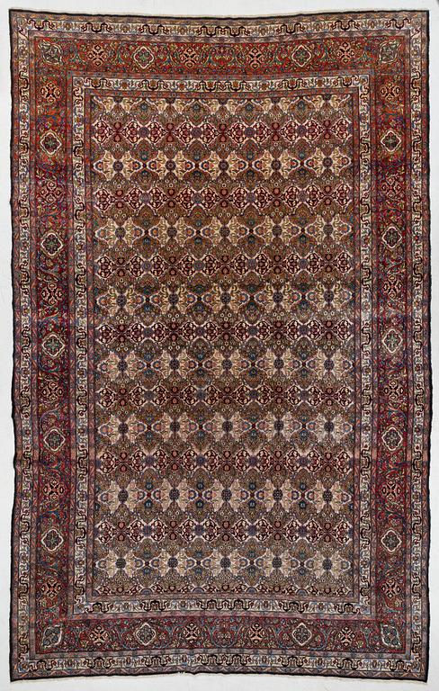 Rug, probably Ghom, approx. 335 x 538 cm.