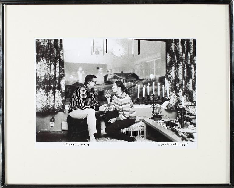 CURT WARÅS, fotografi, signerad och daterad 1966.