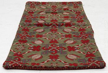 Sled cushion, approx. 103 x 44 cm.