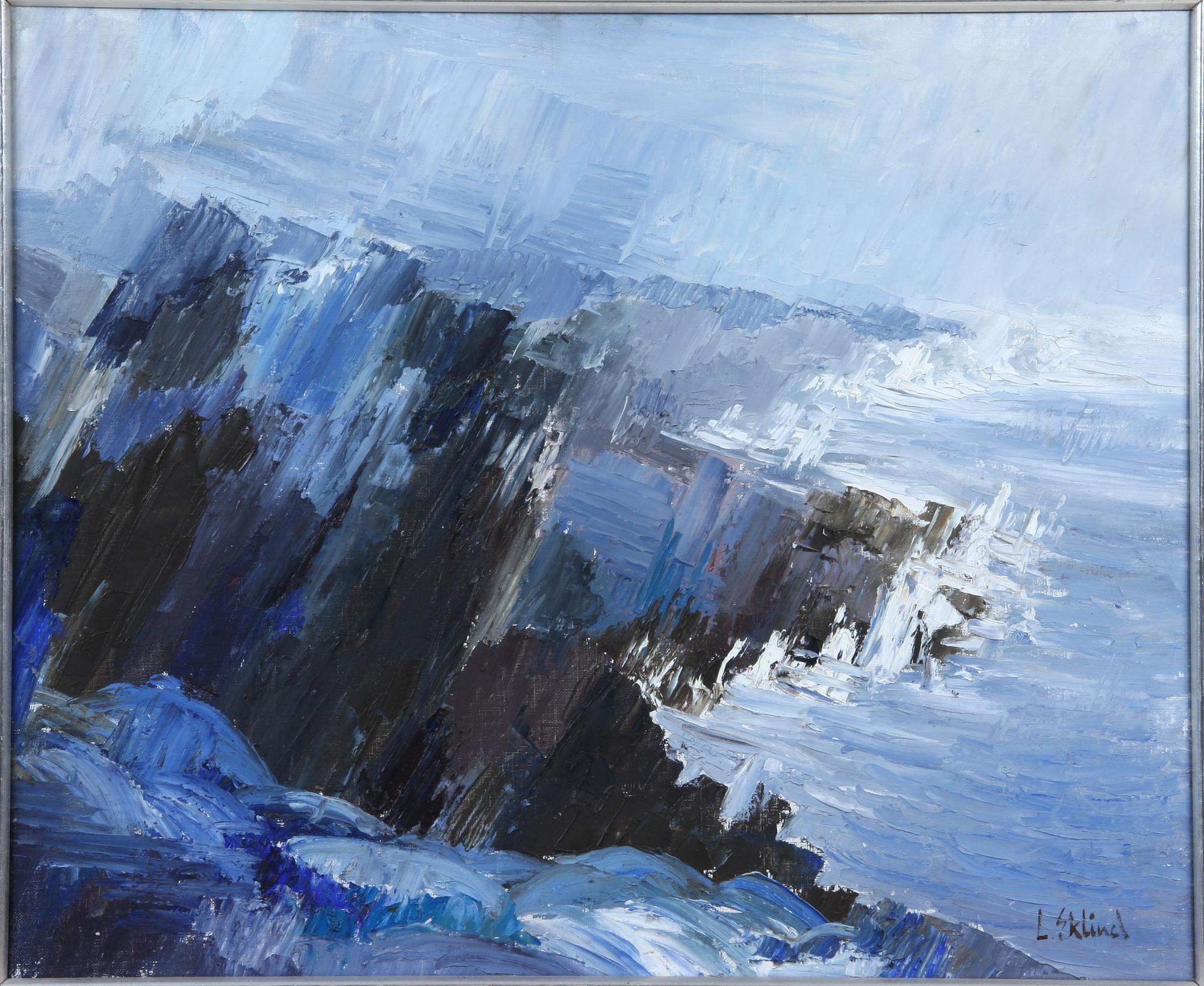 LARS EKLIND, olja på duk, 2 st, sign.