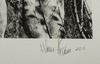 Håkan Ludwigson, foto, 2010, signerat 3/25. Krüger.