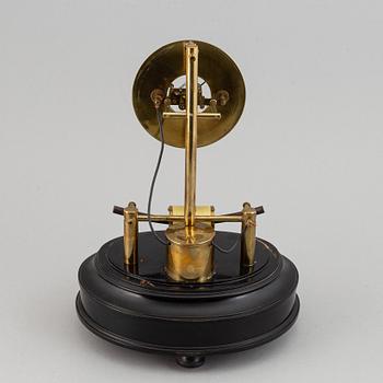 A Bulle patent table clock, circa 1900.