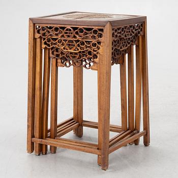 Satsbord, 4 delar, Kina, 1900-talets första hälft.