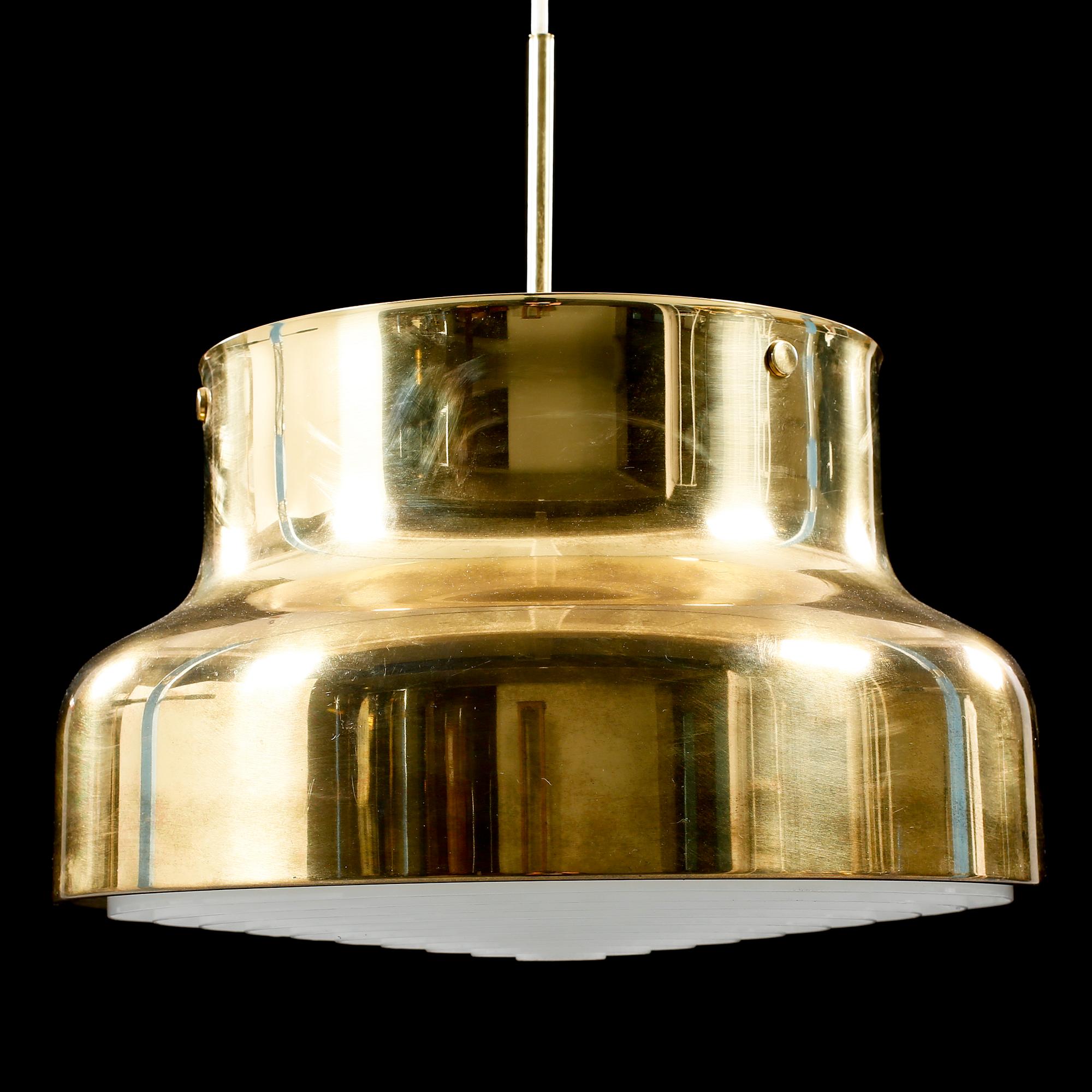 TAKLAMPA, "Bumling", Anders Pehrson, Ateljé Lyktan, åhus, 1900-talets andra hälft, höjd 35 cm.