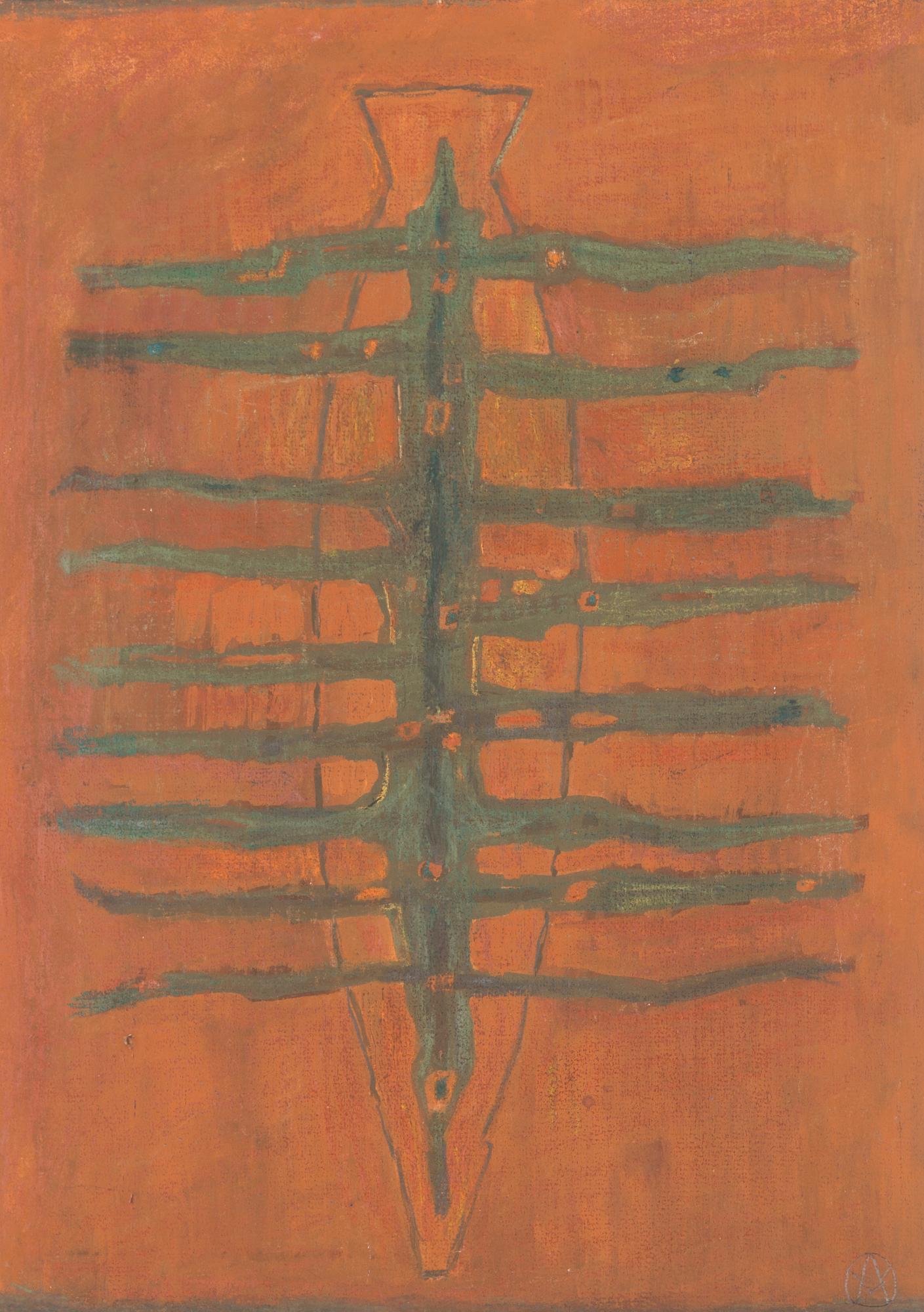 Margareta Ahlstedt-Willandt, "Rost". (Ruostetta).